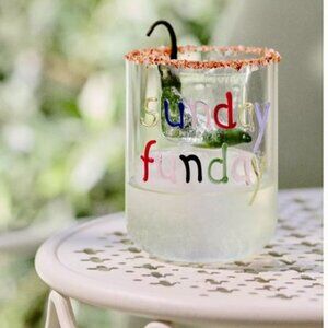 Anthropologie -  The Love Notes Icon Juice Glass